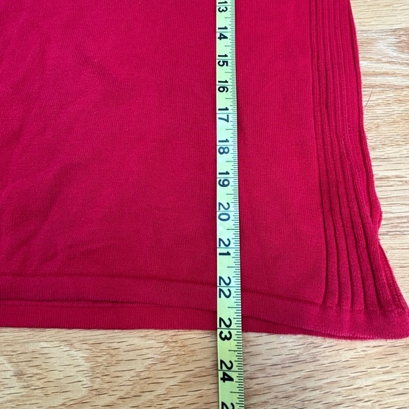 Vintage Polo Jeans Co by Ralph Lauren Vibrant Red Knit turtleneck size M - Picture 13 of 16